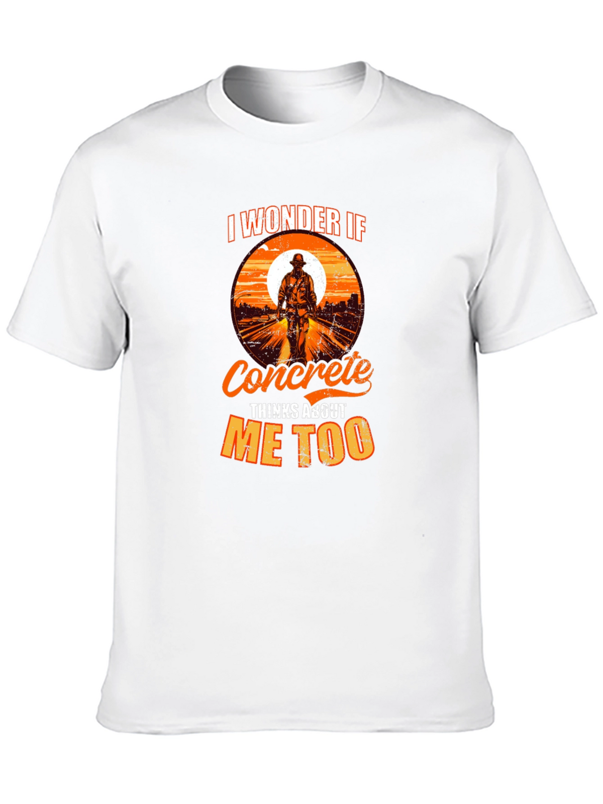 Concrete Worker Graphic T-Shirt