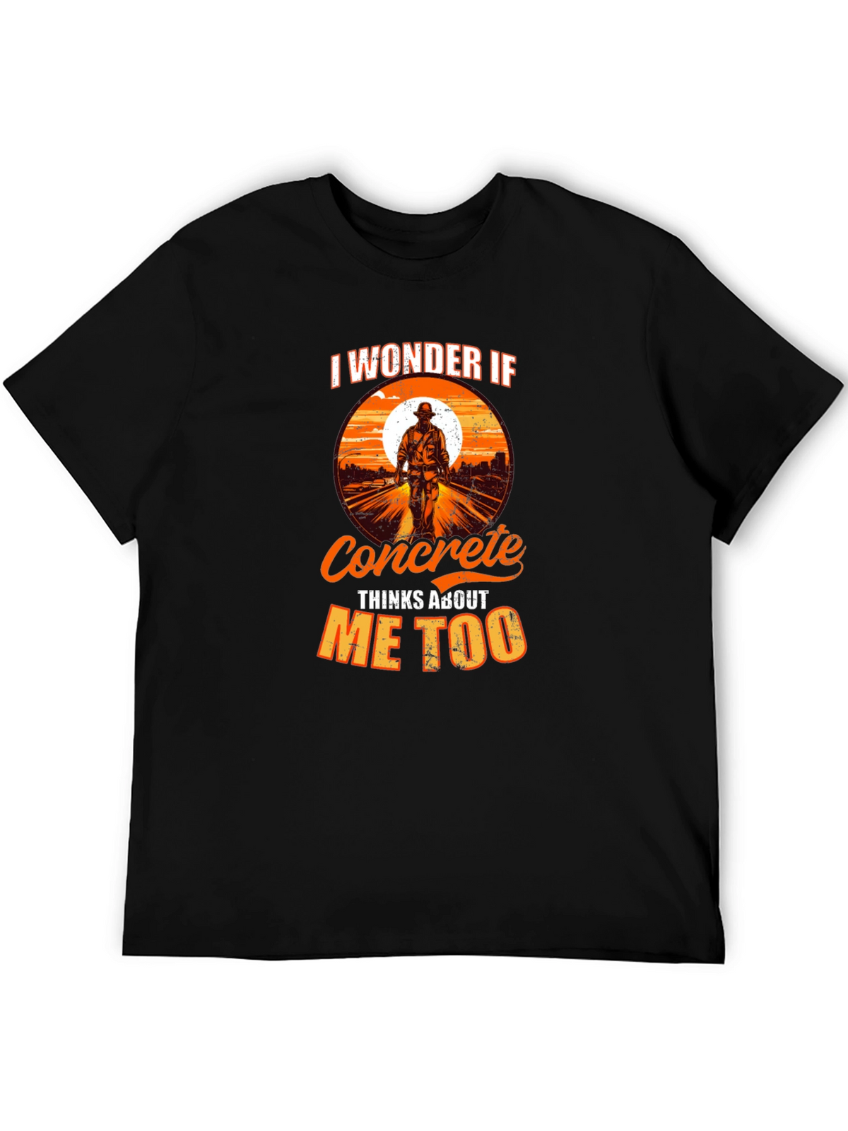 Concrete Worker Graphic T-Shirt