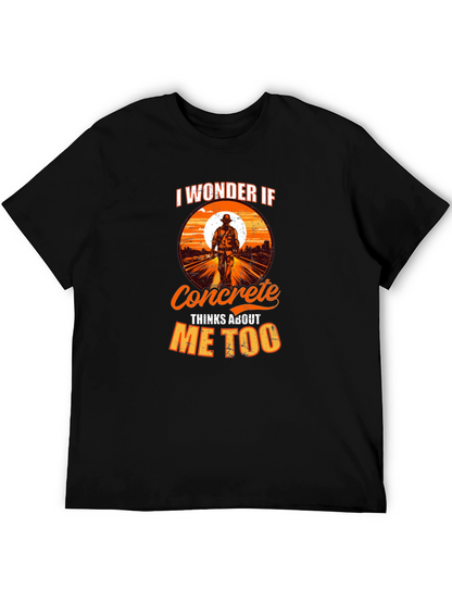 Concrete Worker Graphic T-Shirt