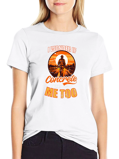 Concrete Worker Graphic T-Shirt