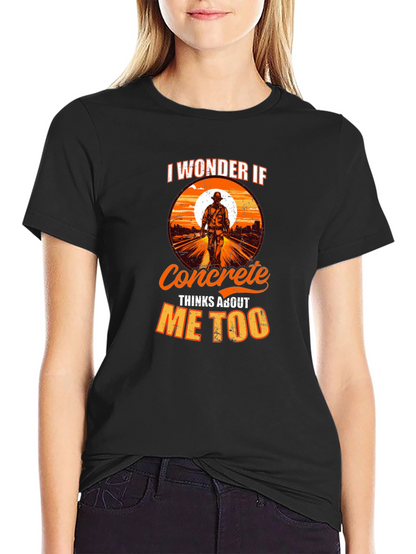 Concrete Worker Graphic T-Shirt