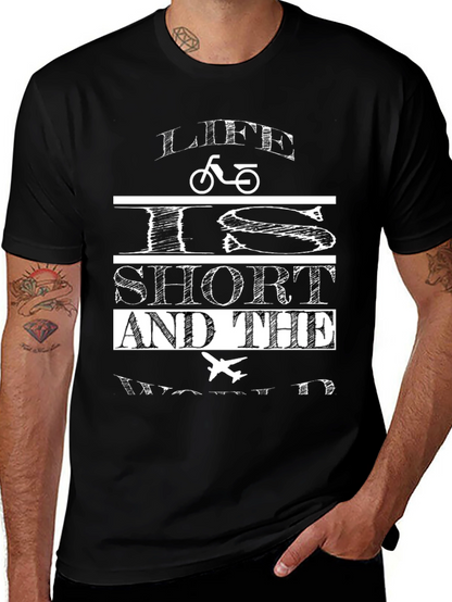 Life Is Short Graphic T-Shirt