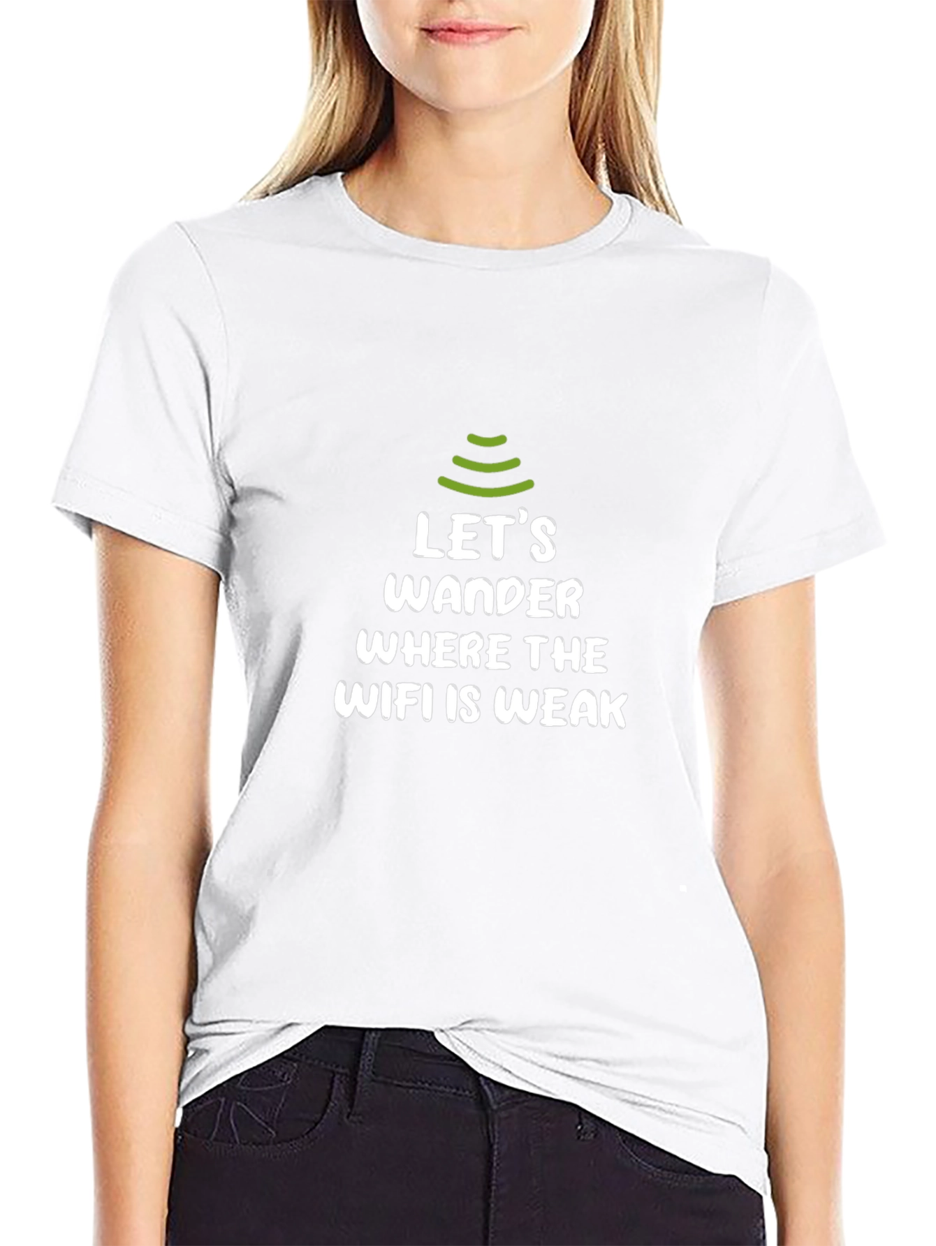 Lets Wander WiFi Weak Zone T-Shirt