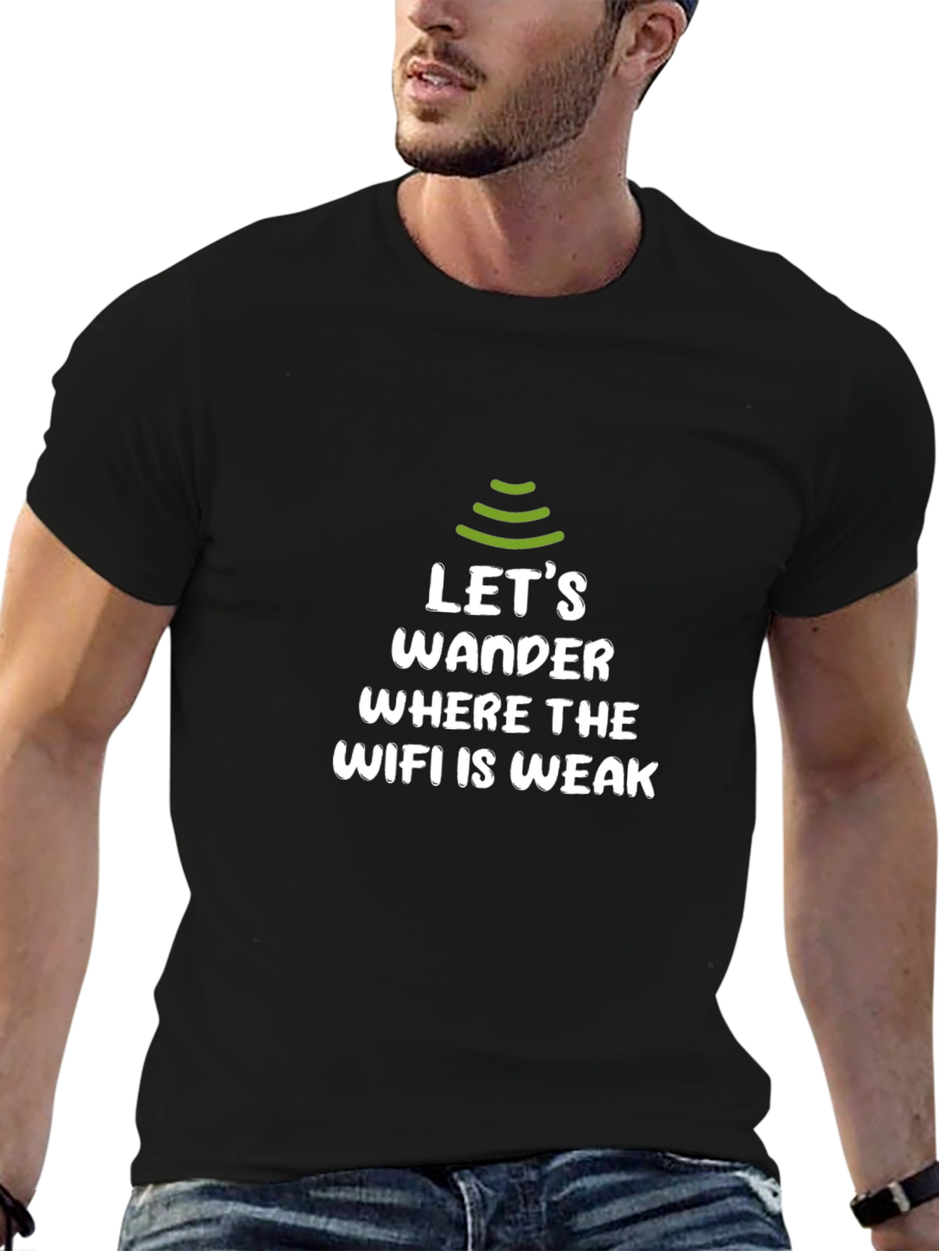 Lets Wander WiFi Weak Zone T-Shirt