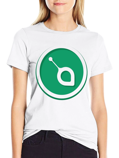 Green Orb Black T-Shirt
