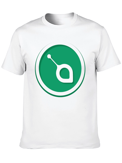 Green Orb Black T-Shirt