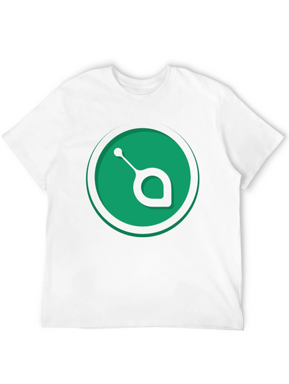 Green Orb Black T-Shirt