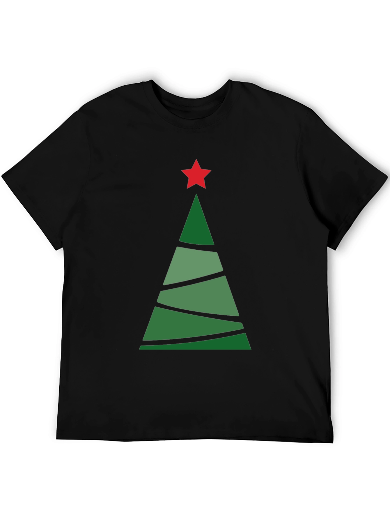 Christmas Tree Graphic Tee - Holiday Style