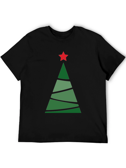 Christmas Tree Graphic Tee - Holiday Style