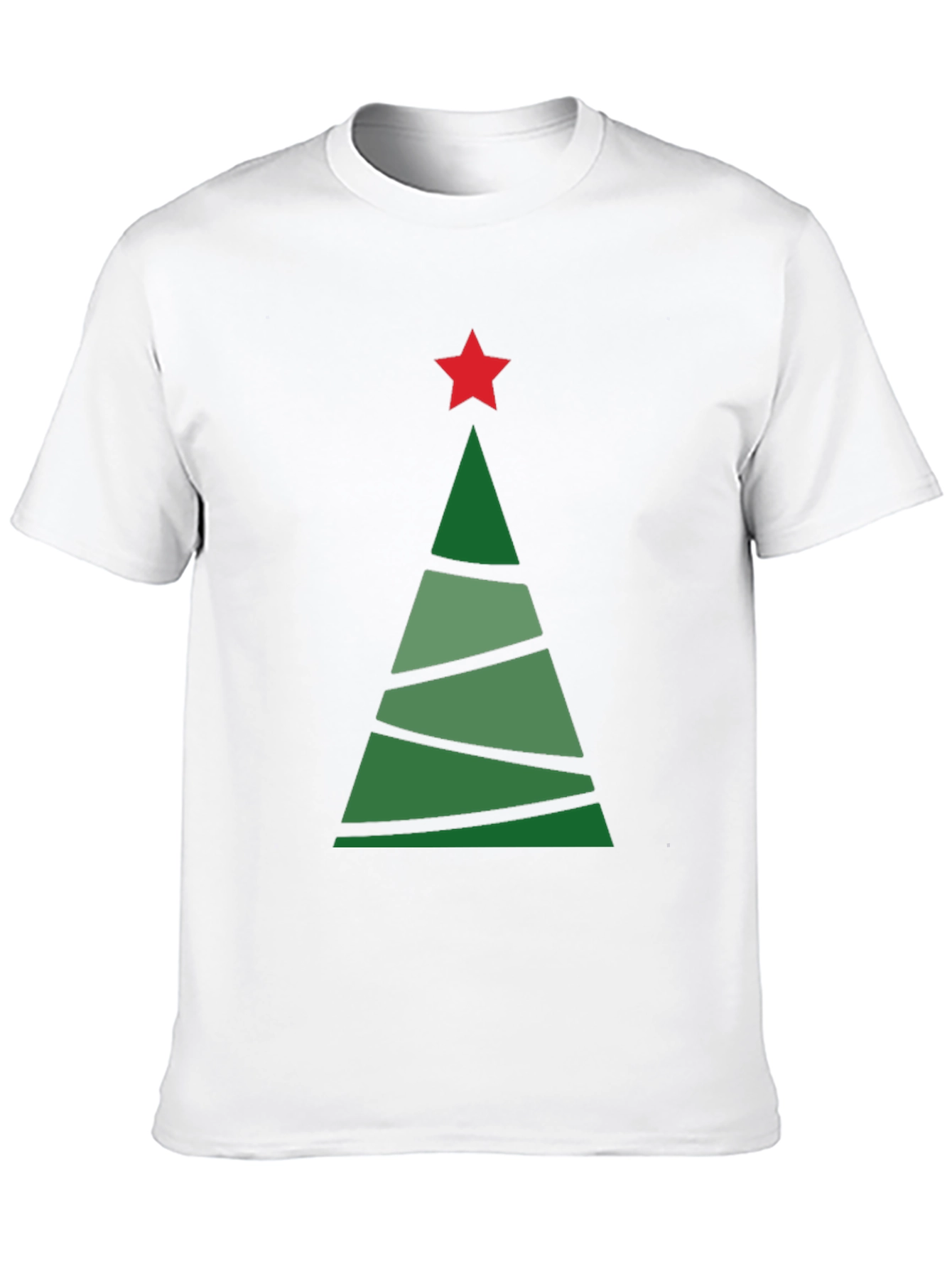 Christmas Tree Graphic Tee - Holiday Style