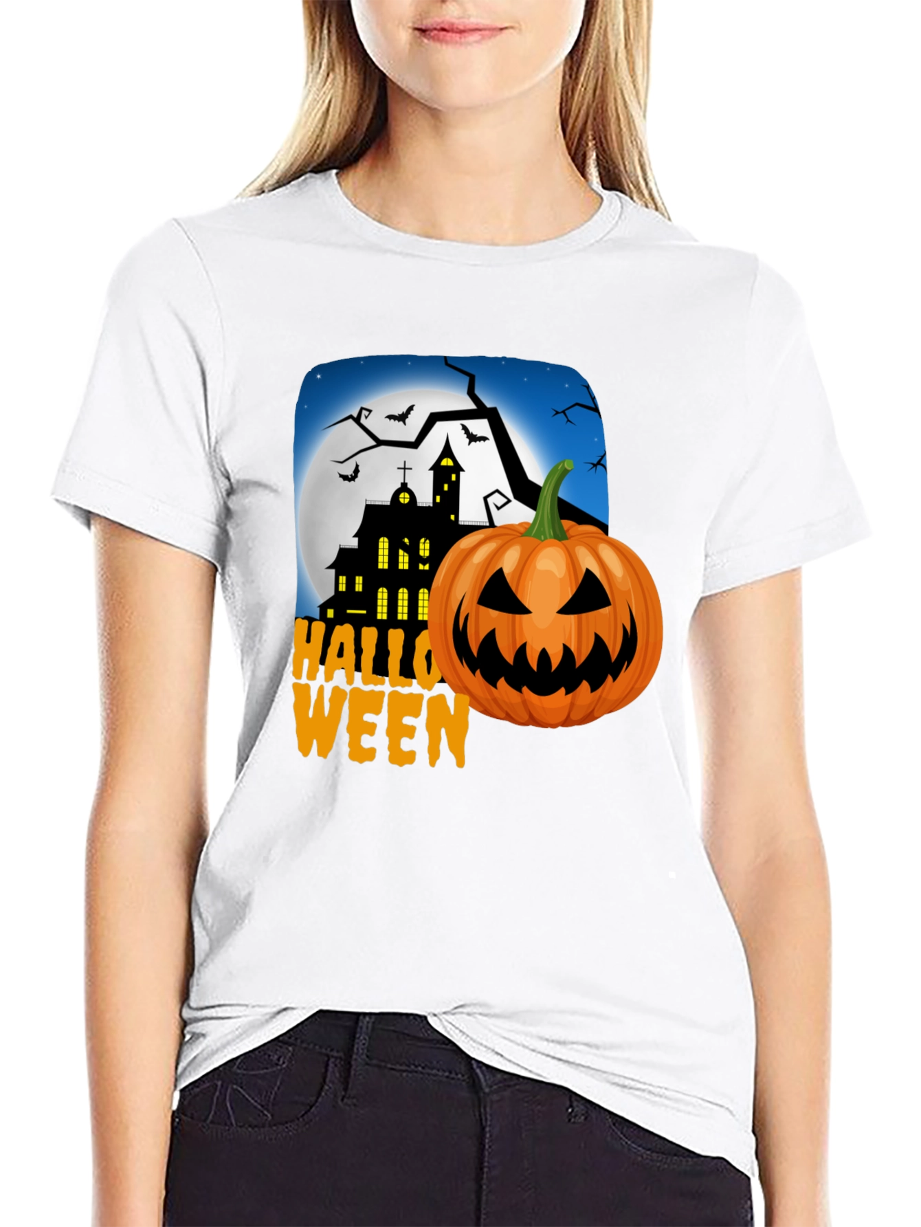Spooky Halloween Graphic Tee