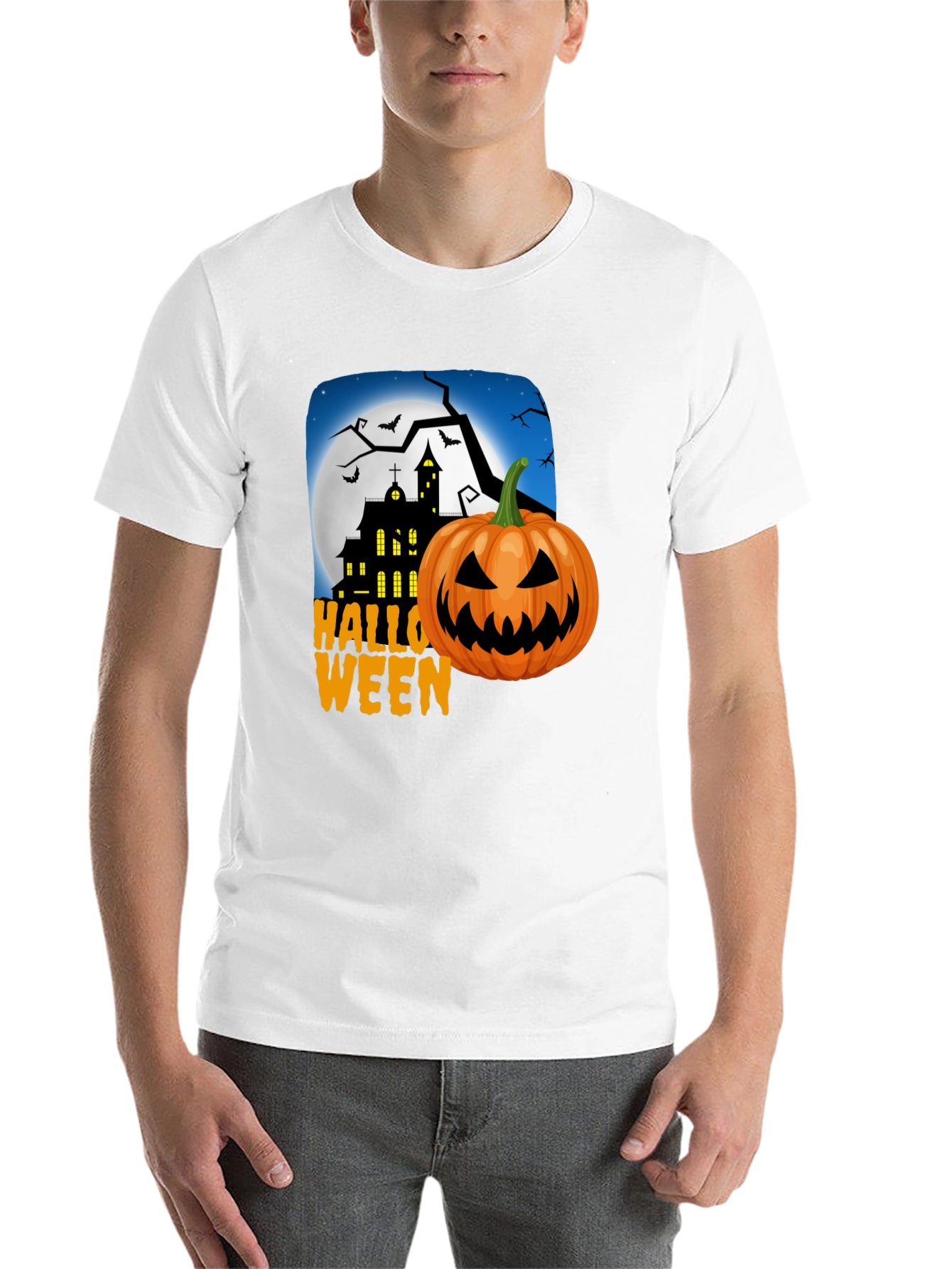 Spooky Halloween Graphic Tee