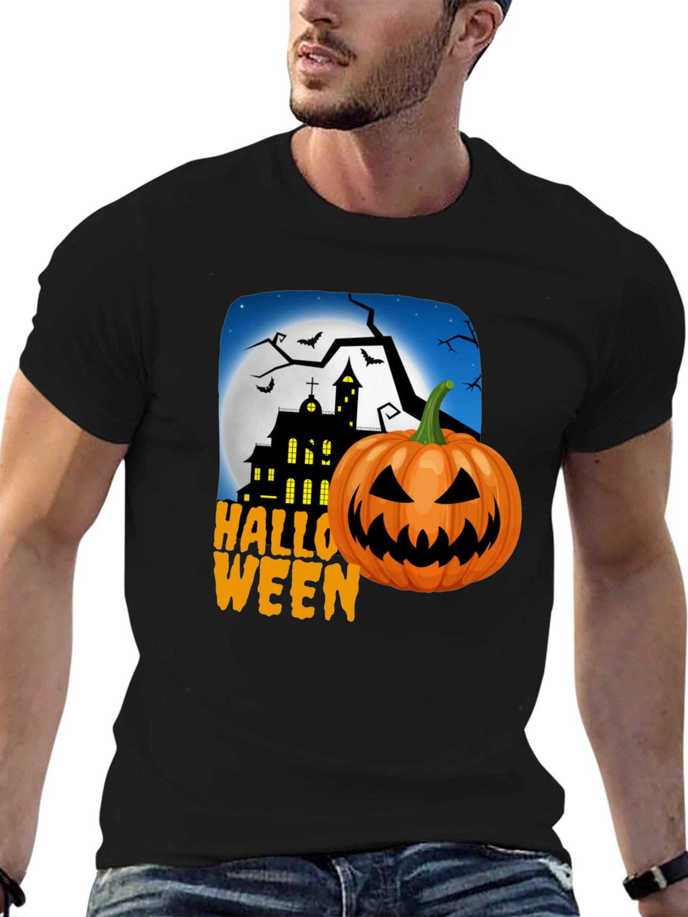 Spooky Halloween Graphic Tee