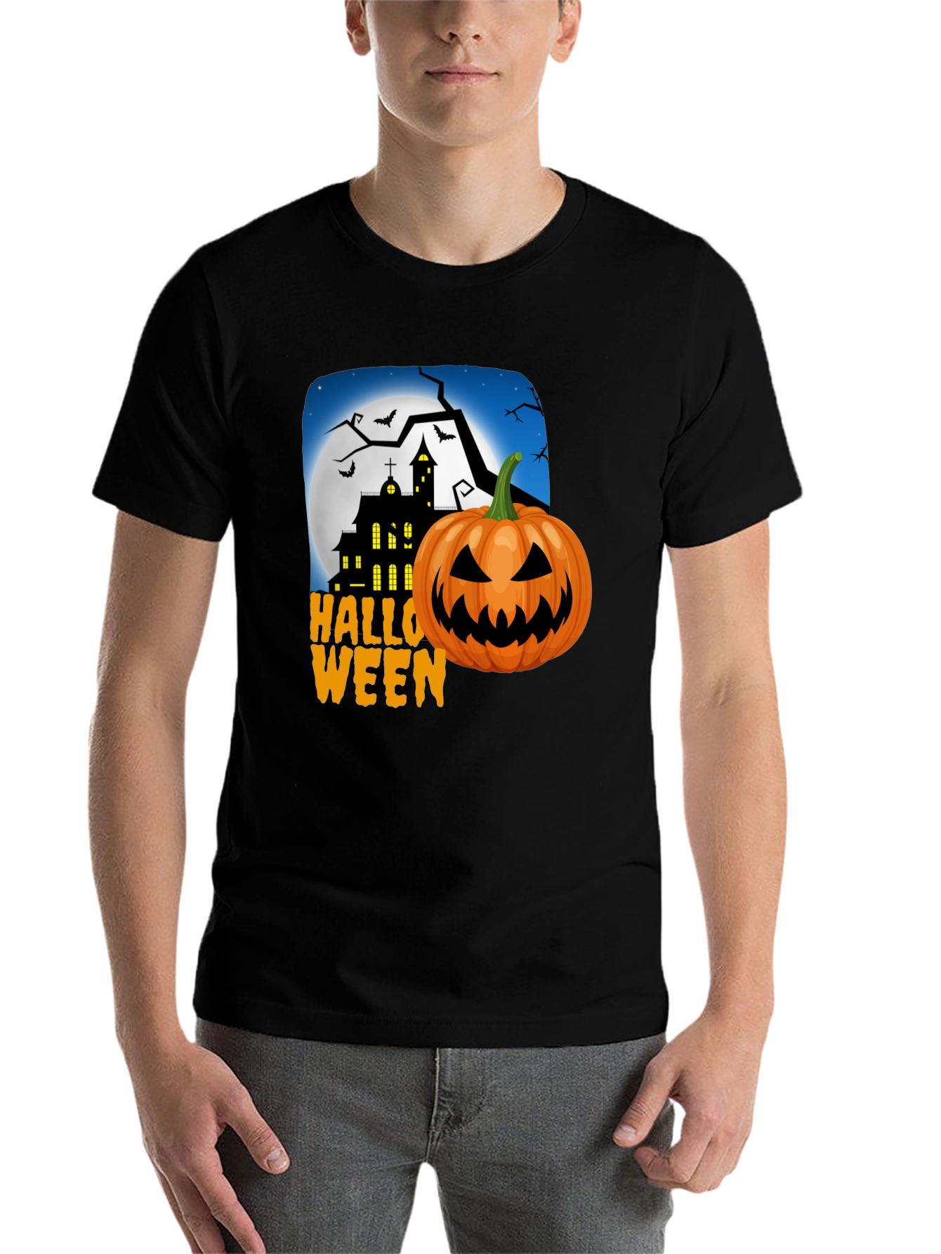 Spooky Halloween Graphic Tee