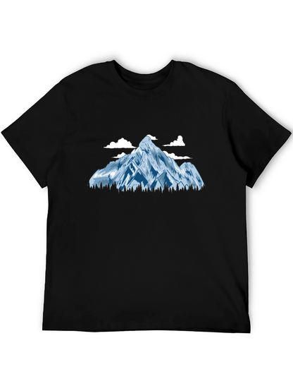 Mountain Graphic Tee - Black