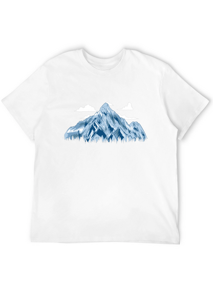 Mountain Graphic Tee - Black