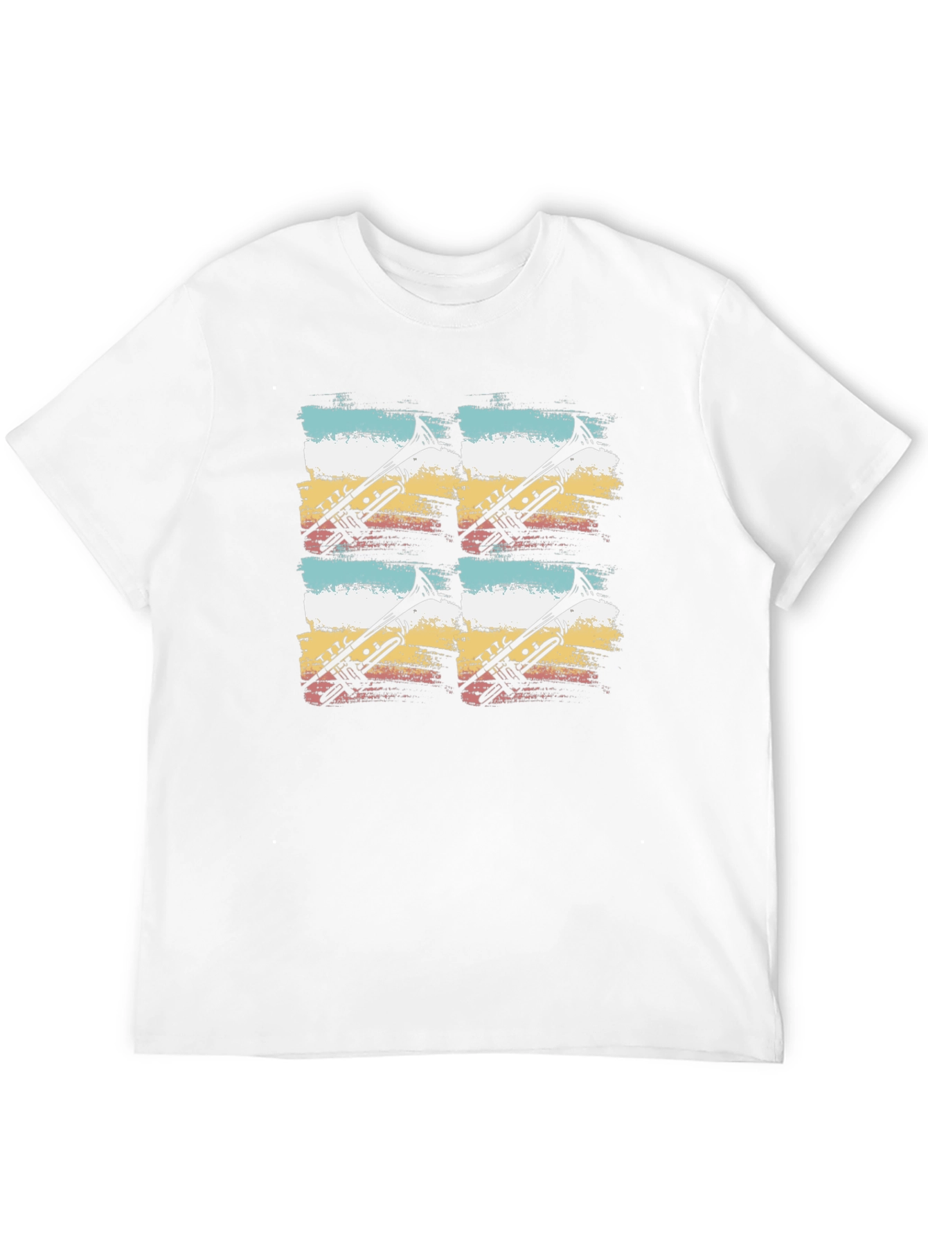 Trumpet Retro T-Shirt | Unique Band Tee