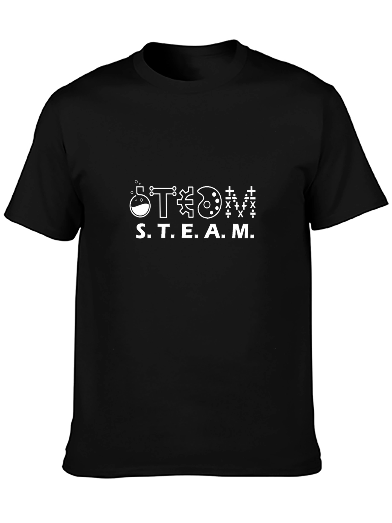 STEAM Graphic T-Shirt - Science Technology Engineering Art Math
