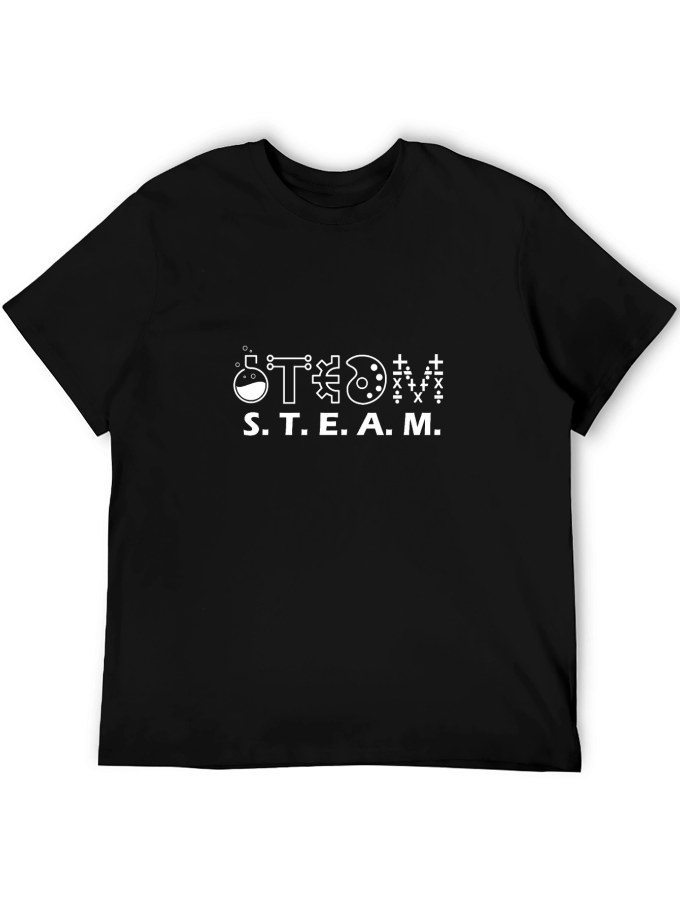 STEAM Graphic T-Shirt - Science Technology Engineering Art Math