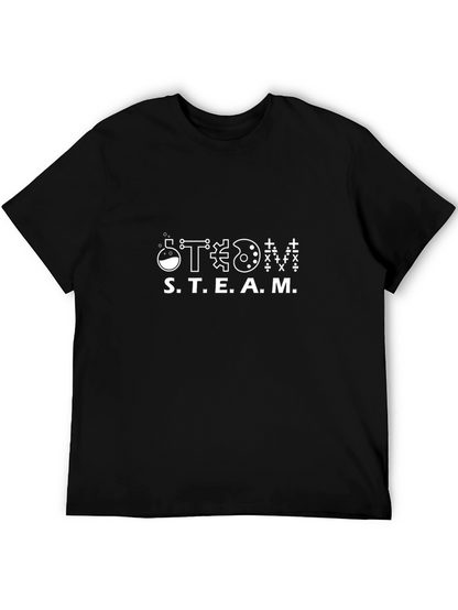 STEAM Graphic T-Shirt - Science Technology Engineering Art Math