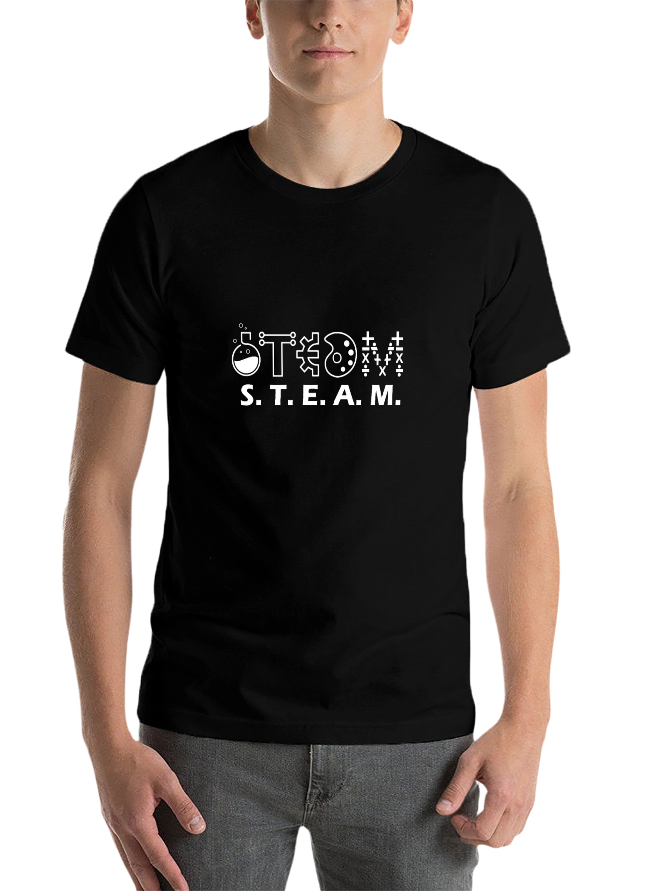 STEAM Graphic T-Shirt - Science Technology Engineering Art Math