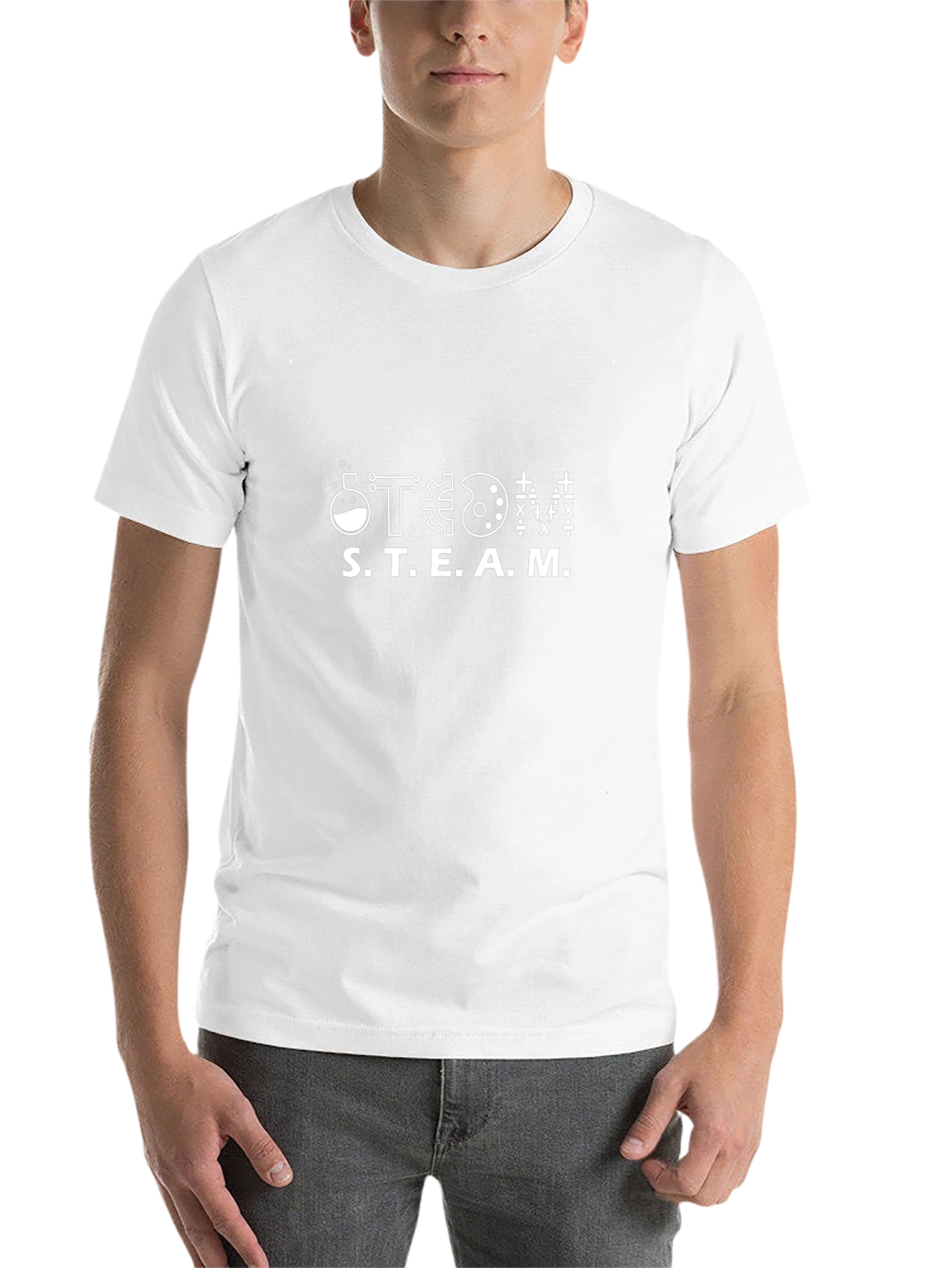 STEAM Graphic T-Shirt - Science Technology Engineering Art Math