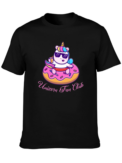 Unicorn Fan Club Donut T-Shirt