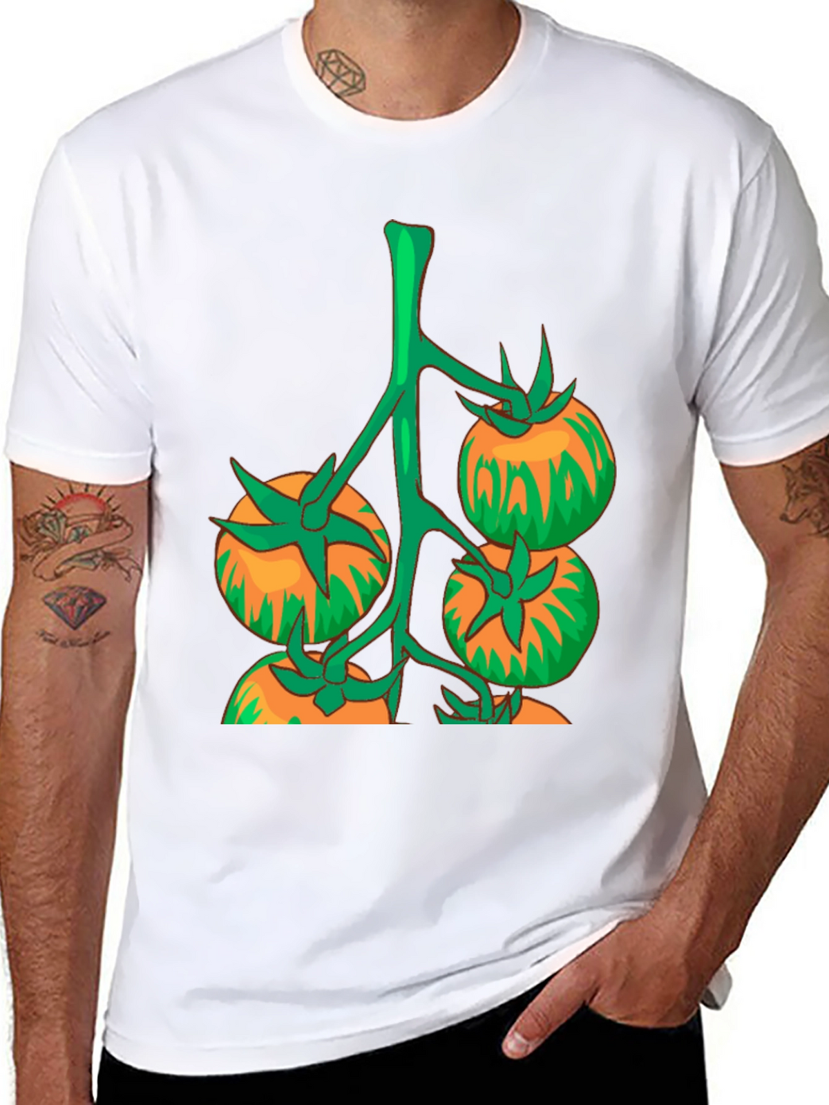 Tomato Vine Graphic Tee - Fresh Produce Apparel