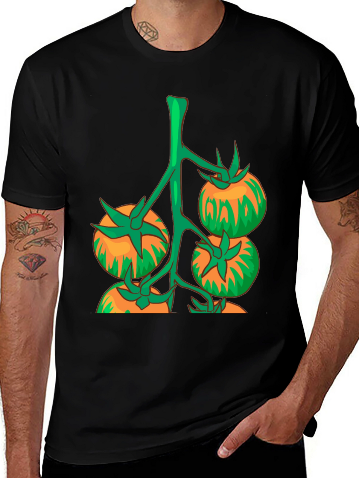 Tomato Vine Graphic Tee - Fresh Produce Apparel