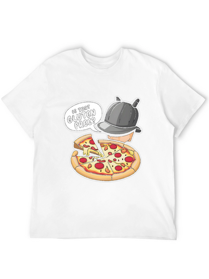 Gluten Free Pizza Detective Graphic T-Shirt