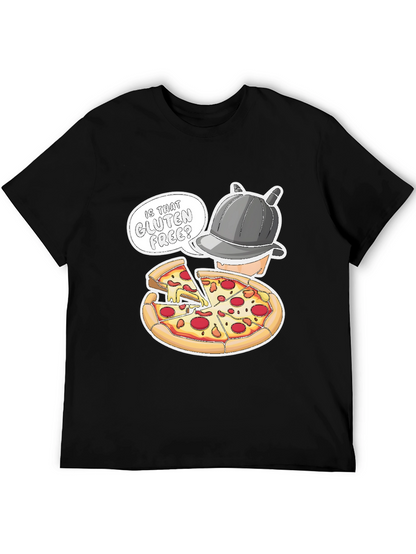 Gluten Free Pizza Detective Graphic T-Shirt