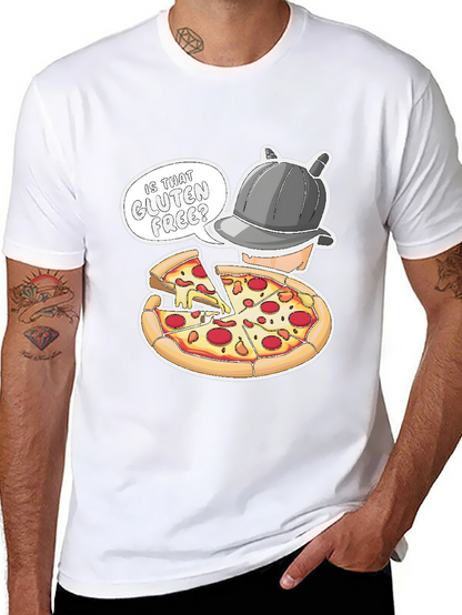 Gluten Free Pizza Detective Graphic T-Shirt