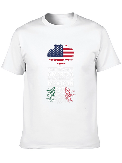 American Grown Mexican Roots T-Shirt