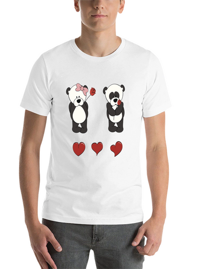 Panda Love Graphic T-Shirt