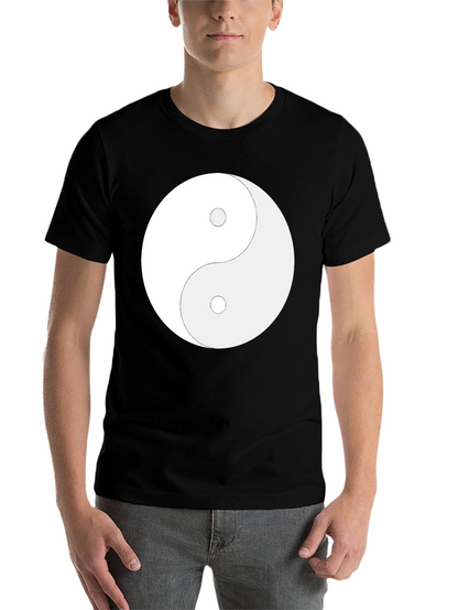 Yin Yang Graphic Tee - Balance & Style