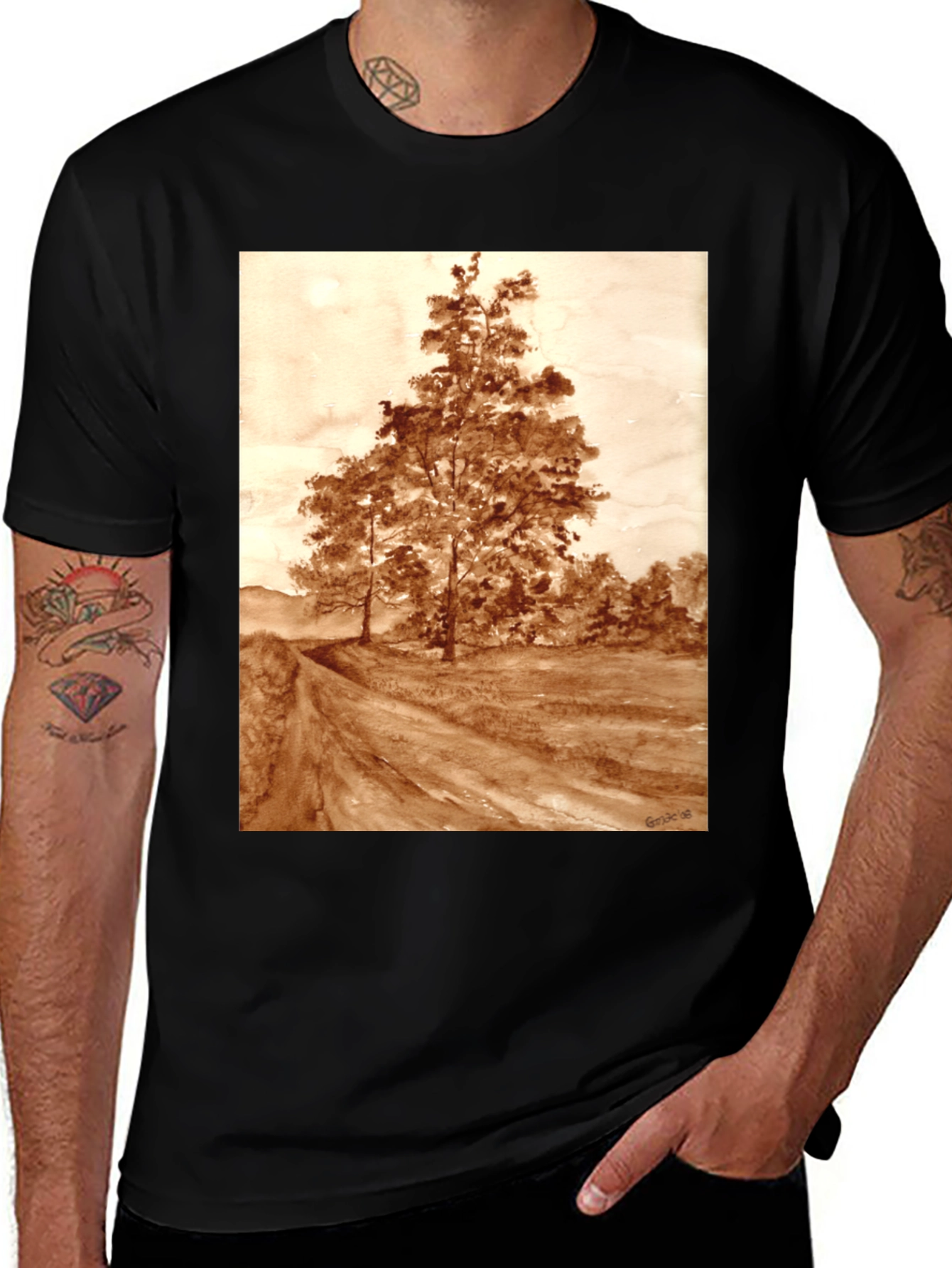 Rustic Landscape Tee
