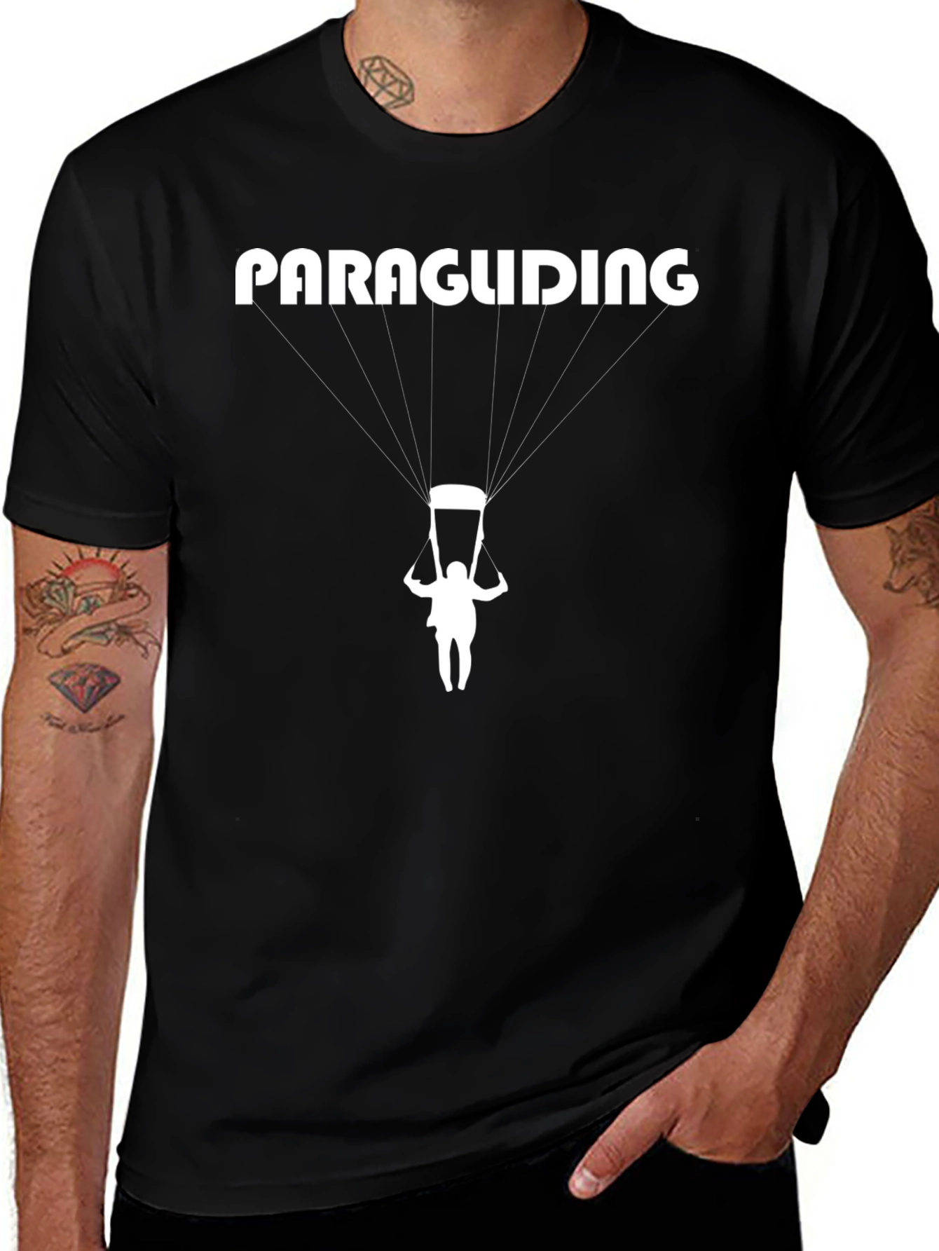 Paragliding Graphic Tee - Adventure T-Shirt