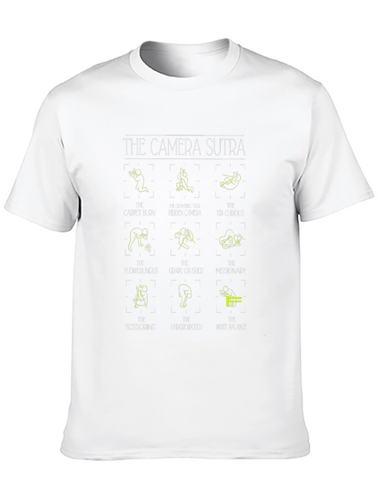 Camera Sutra T-Shirt - Photography Poses Graphic Tee