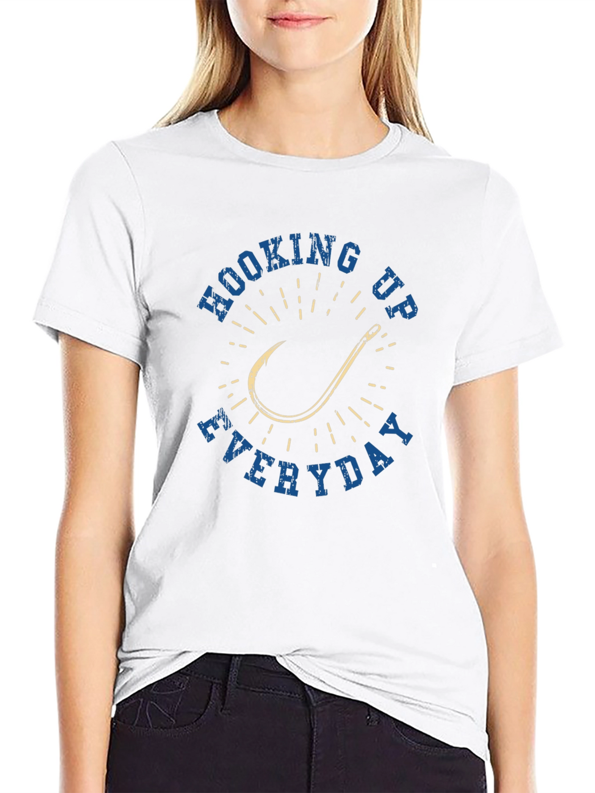 Hooking Up Everyday Graphic Tee