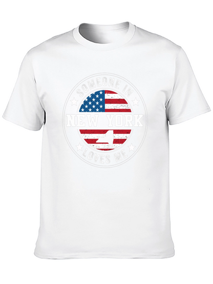 New York USA Flag T-Shirt