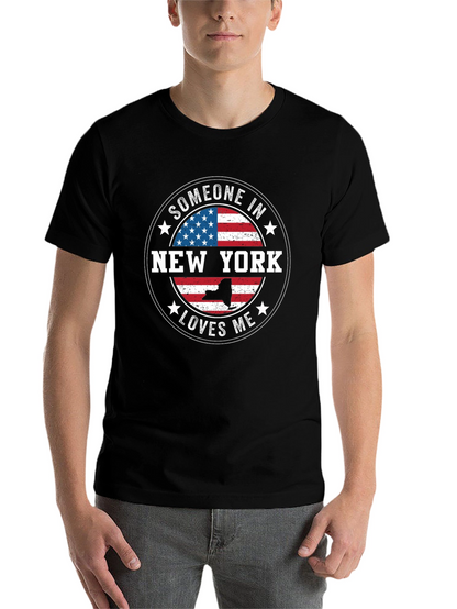 New York USA Flag T-Shirt