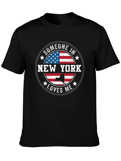 New York USA Flag T-Shirt
