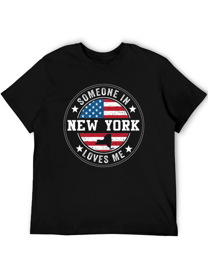 New York USA Flag T-Shirt