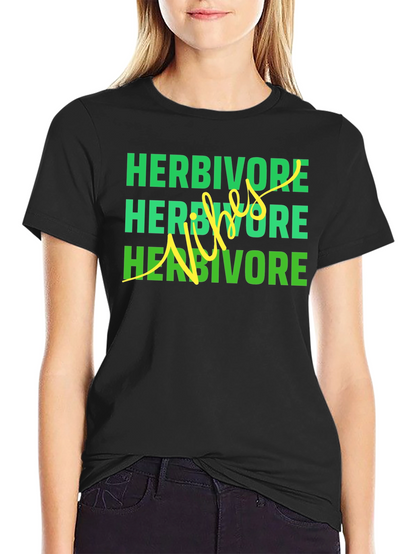 Herbivore Vibes Black T-Shirt