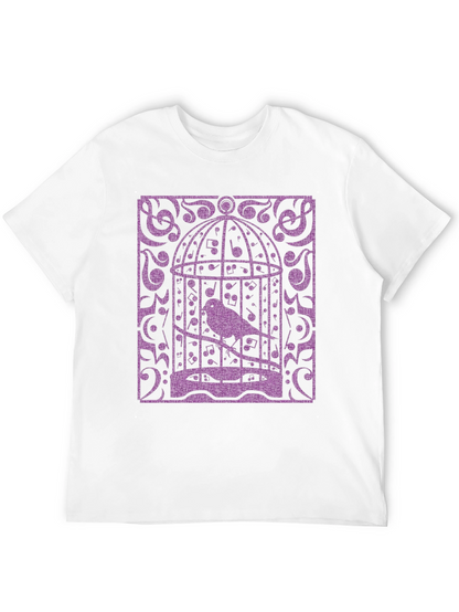 Birdcage Music Graphic Tee - Black
