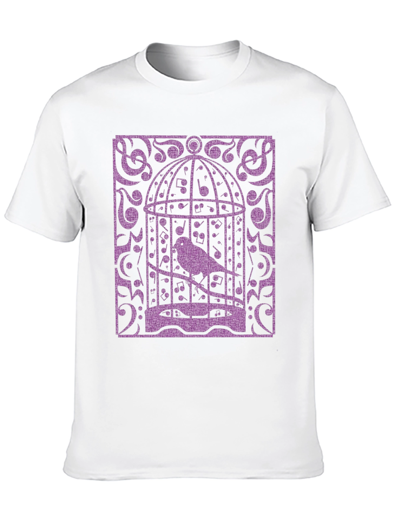 Birdcage Music Graphic Tee - Black