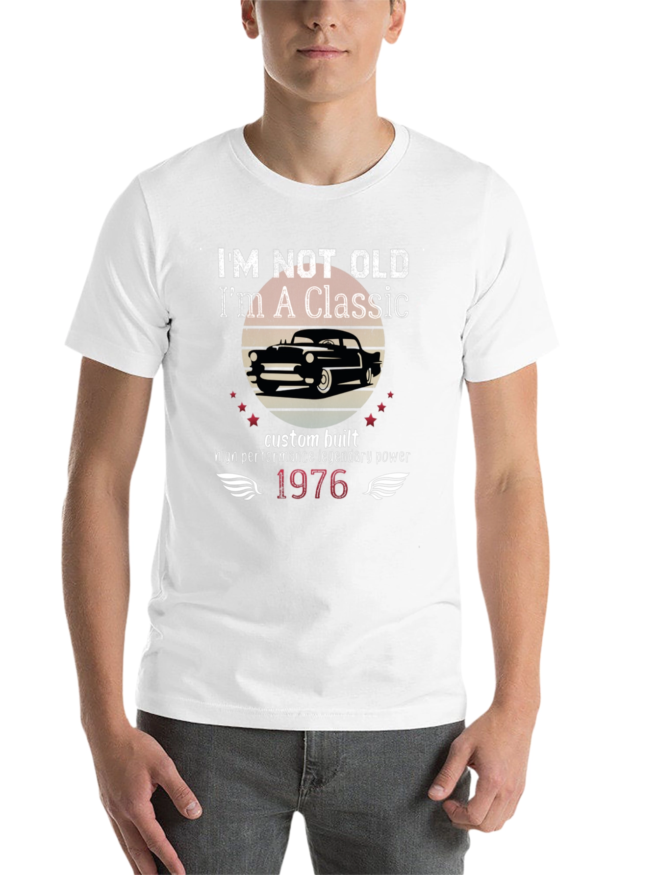 Classic Car 1976 Birthday T-Shirt