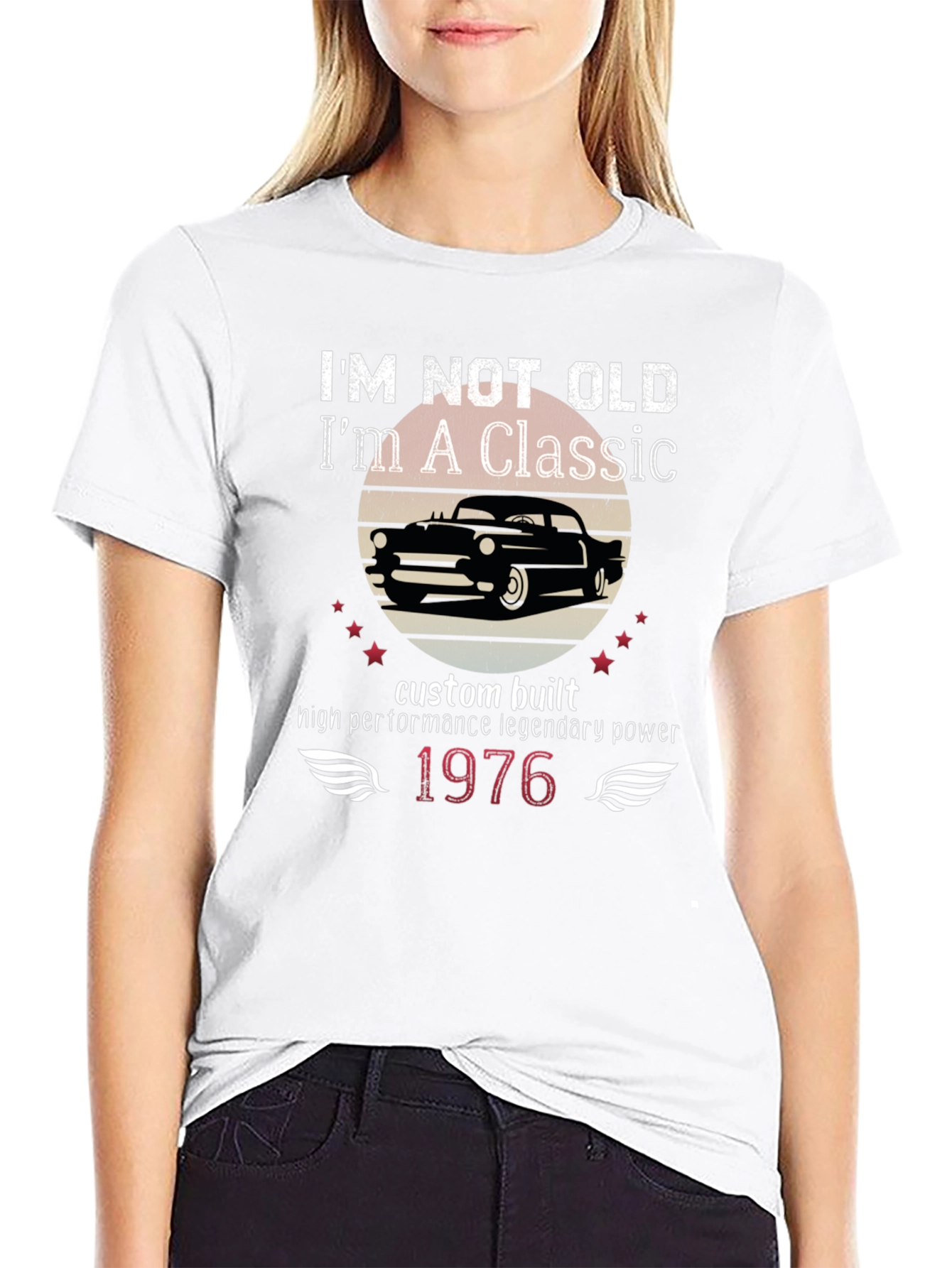 Classic Car 1976 Birthday T-Shirt