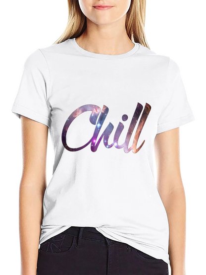 Cosmic Chill Black T-Shirt