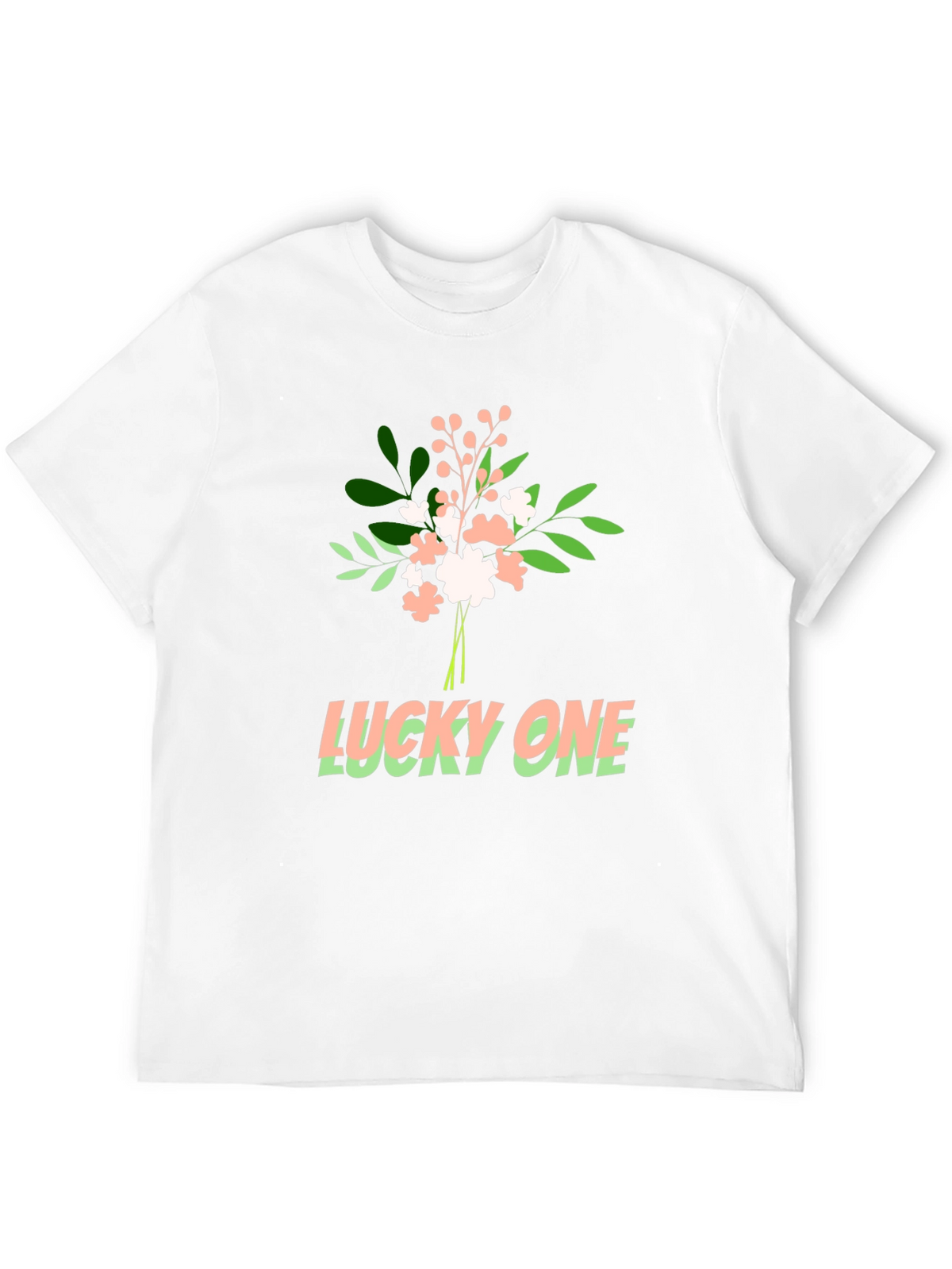 Lucky One Graphic Tee - Soft Cotton Blend